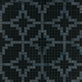 Picture of Bisazza Mosaico - Decori 20 - Etoiles Nero