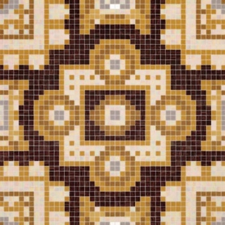 Picture of Bisazza Mosaico - Decori 20 - Silk Brown