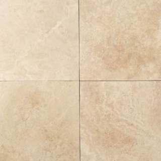 Picture of Daltile - Travertine 16 x 16 Tumbled Mediterranean Ivory