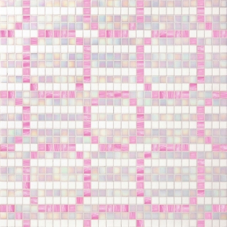 Picture of Bisazza Mosaico - Decori 20 - Rings New Pink