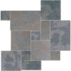 Picture of Daltile - Slate Versailles Pattern Mosaic Indian Multicolor