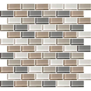 Picture of Daltile - Color Wave Classic Blends Mosaic 1 X 2 Willow Waters
