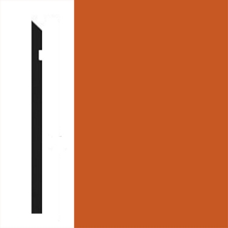 Picture of Johnsonite - Millwork Reveal 4 1/4 Tangerine Tango