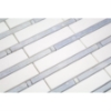 Picture of SOHO Studio Corp - Basket Weave White Thassos and Blue Celeste Line