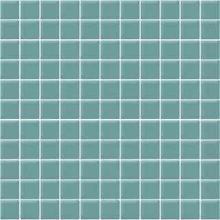 Picture of MiR Mosaic - Color Palette Mosaic 1 x 1 Gloss Aqua