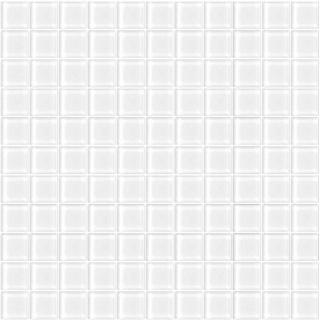 Picture of MiR Mosaic - Color Palette Mosaic 1 x 1 Gloss Mirage White