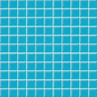 Picture of MiR Mosaic - Color Palette Mosaic 1 x 1 Matte Turquoise Cloud