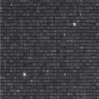 Picture of Bisazza Mosaico - Decori 10 - Rain Rain Black
