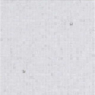 Picture of Bisazza Mosaico - Decori 10 - Rain Rain White