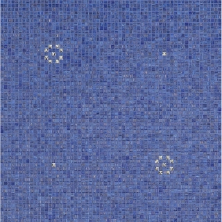 Picture of Bisazza Mosaico - Decori 10 - Stars Stars Blue
