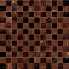 Picture of Bisazza Mosaico - Decorations 5 x 5 Checkmate Brown