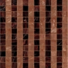 Picture of Bisazza Mosaico - Decorations 5 x 5 Rayures Marrons