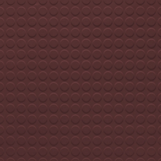 Picture of Johnsonite - Solid Colors Raised Round .155 Burgundy