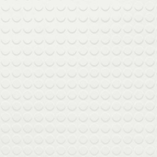 Picture of Johnsonite - Solid Colors Raised Round .125 Snowbound