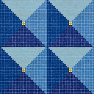 Picture of Bisazza Mosaico - Decori 10 - Ferrara Ferrara Oro Giallo