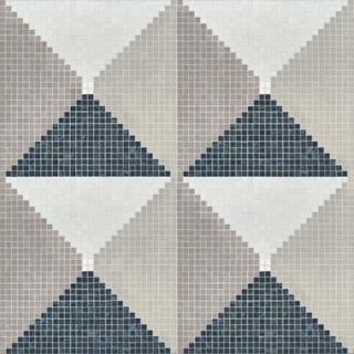 Picture of Bisazza Mosaico - Decori 10 - Ferrara Ferrara Grigio