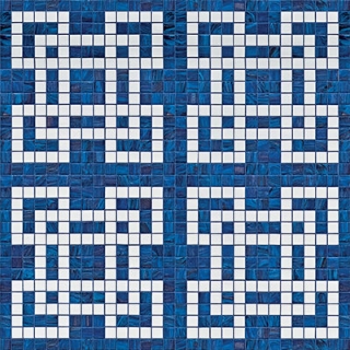 Picture of Bisazza Mosaico - Decori 20 - Granada Granada Bianco