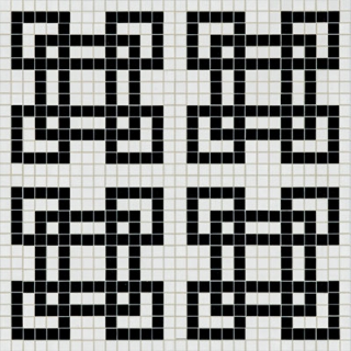 Picture of Bisazza Mosaico - Decori 20 - Granada Granada Nero