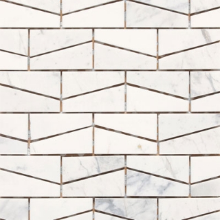Picture of Daltile - Stone a la Mod Wedge Contempo White