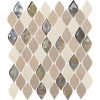 Picture of Daltile - Stone Decorative Accents Raindrop Mosaic Blanc Et Beige