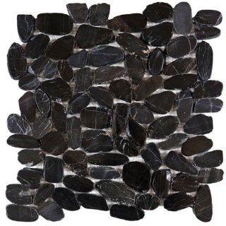 Picture of Bati Orient - Pebbles Sliced Polished Black