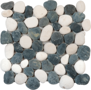 Picture of Bati Orient - Pebbles Rectified Matte White/Black