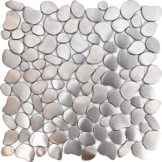 Picture of Bati Orient - Pebbles Inox Brushed Silver