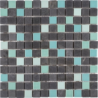 Picture of Bati Orient - Mix Mosaic Ceramic Mix Black Turquoise Stone/Ceramic