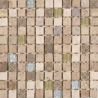Picture of Bati Orient - Mix Mosaic Marble Beige Glass/Marble