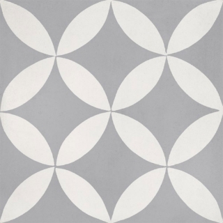Picture of Bati Orient - Cement Tiles Modern Dark Grey Off White