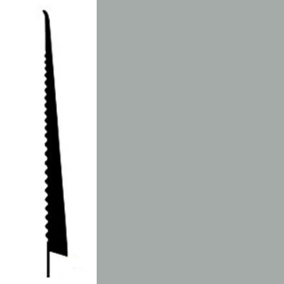 Picture of Johnsonite - Tightlock Wallbase for Carpet 4 1/2 Sterling Silver