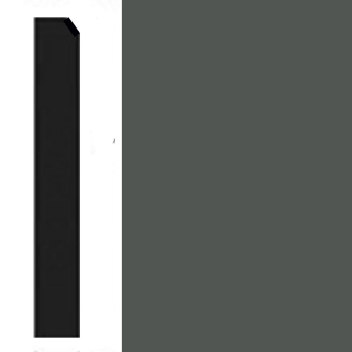 Picture of Johnsonite - Millwork Mandalay 2.5 Black Pearl