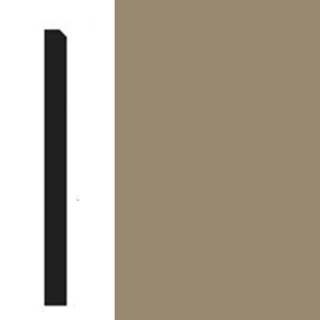 Picture of Johnsonite - Millwork Mandalay 4.5 Brass