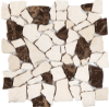 Picture of Bati Orient - Opus Mosaic Matte White/Brown