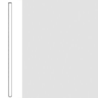 Picture of Flexco - Wall Base Straight .080 2 1/2 True White