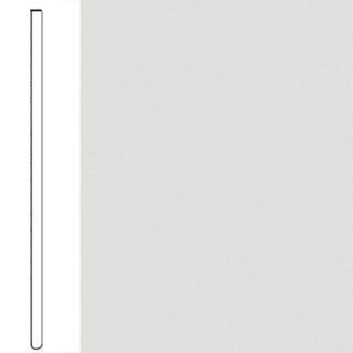 Picture of Flexco - Wall Base Straight 1/8 6 Arctic White