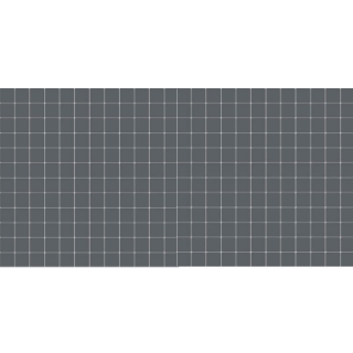 Picture of American Olean - Unglazed ColorBody Mosaic 1 x 1 Charcoal