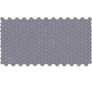 Picture of American Olean - Unglazed ColorBody Mosaic Hexagon 1 x 1 Grace