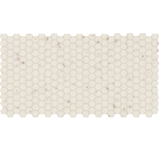 Picture of American Olean - Unglazed ColorBody Mosaic Hexagon 1 x 1 Biscut Speckled