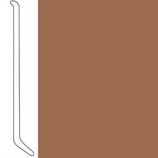 Picture of Johnsonite - Baseworks ThermoSet 3 1/2 with Toe Wall Base Red Clay