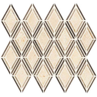 Picture of Daltile - Stone Decorative Accents Argyle Mosaic Blend Beige