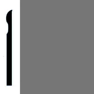 Picture of VPI Corp. - Low Dirt Retention Wallbase LDR2 4-inch Tudor Gray