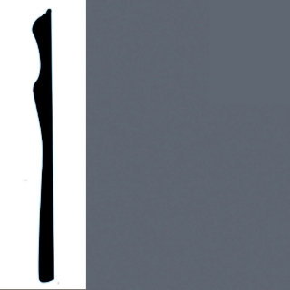 Picture of VPI Corp. - Low Dirt Retention Wallbase LDR3 6-inch Charcoal Slate