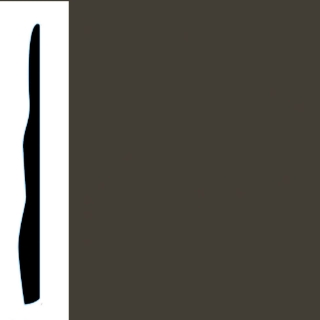 Picture of VPI Corp. - Low Dirt Retention Wallbase LDR4 4 1/2-inch Black Brown