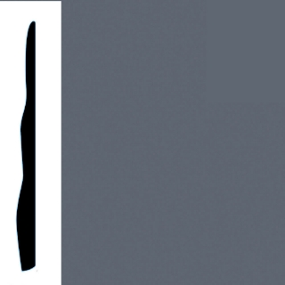 Picture of VPI Corp. - Low Dirt Retention Wallbase LDR4 4 1/2-inch Charcoal Slate