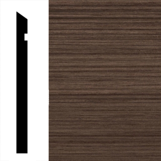 Picture of Johnsonite - Masquerade Reveal 4.25 Darkened Wenge
