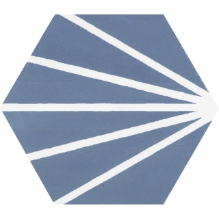 Picture of SOHO Studio Corp - Aries Line Azul Blanco Line