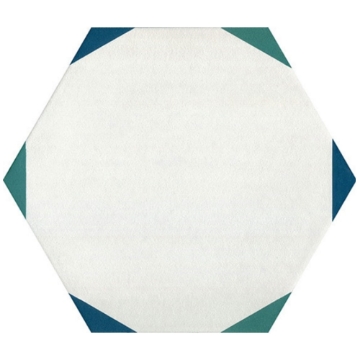 Picture of Daltile - Bee Hive Medley Decos Sun Green Blue