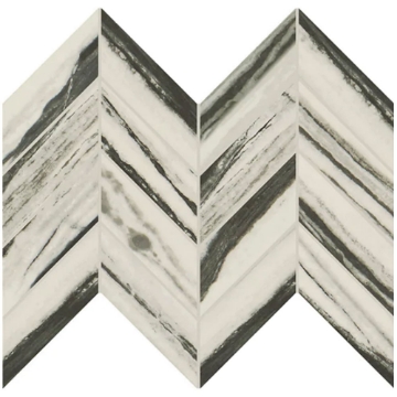 Picture of Daltile - Vertuo Chevron Mosaic Stria Bravura