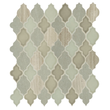 Picture of Daltile - Raine Arabesque Cumulus Grey Blend Polished